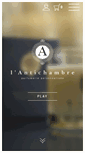 Mobile Screenshot of l-antichambre.com