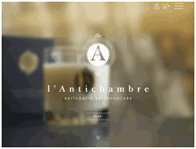 Tablet Screenshot of l-antichambre.com